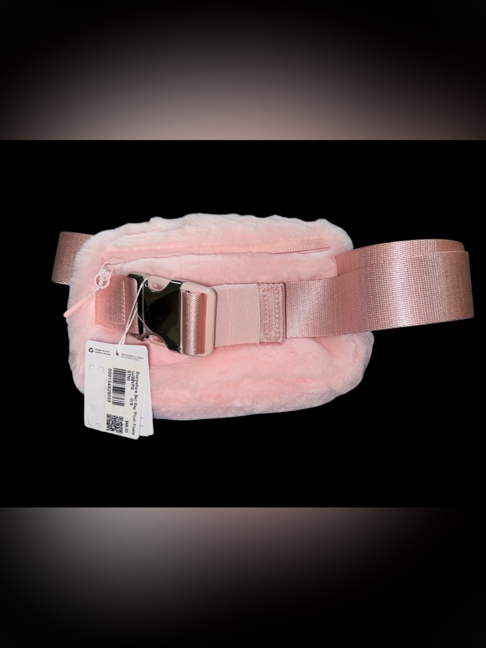 NWT Lululemon Everywhere Belt Bag Strawberry Milkshake Plush Fleece 1L - Picture 2 of 7